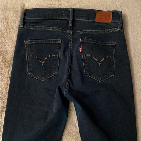 Levi's Midnight Blue Jeans Sz 25 - Picture 6 of 6